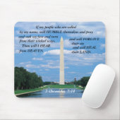 Tapis De Souris Washington DC Si mon peuple Mousepad. (Avec souris)