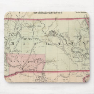 Tapis De Souris Washington et Oregon, Idaho et Montana