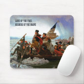 Tapis De Souris Washington Traversant le Delaware Fine Art (Avec souris)