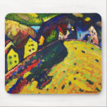 Tapis De Souris Wassily Kandinsky. Maisons à Murnau. Expressionnis<br><div class="desc">Wassily Kandinsky "Maisons à Murnau" pavé souris.</div>