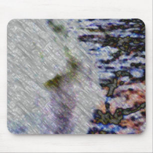 Tapis De Souris Water Runner, abstrait numérique