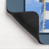 Tapis De Souris Watercolor lighthouse (Coin)