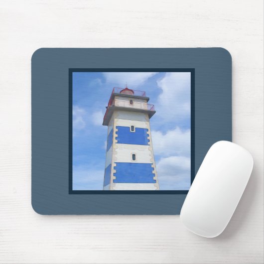Tapis De Souris Watercolor lighthouse (Avec souris)