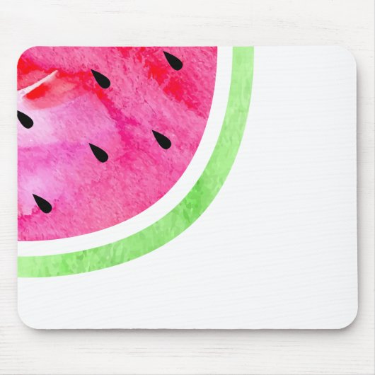 Tapis De Souris Watercolor Watermelon (Devant)