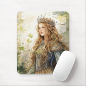 Tapis De Souris Watercolour Forest Princess (Avec souris)