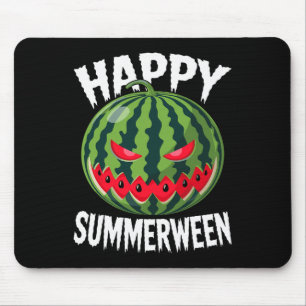 Tapis De Souris Watermelon Jackolantern Été Halloween Happy Sum