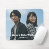 Tapis De Souris We are Light Worker (Avec souris)