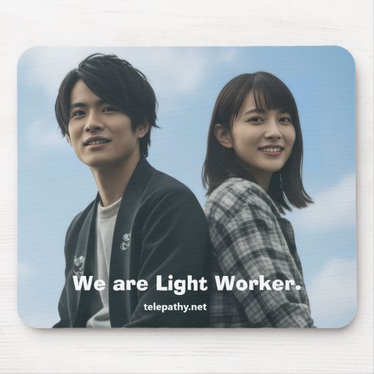 Tapis De Souris We are Light Worker (Devant)