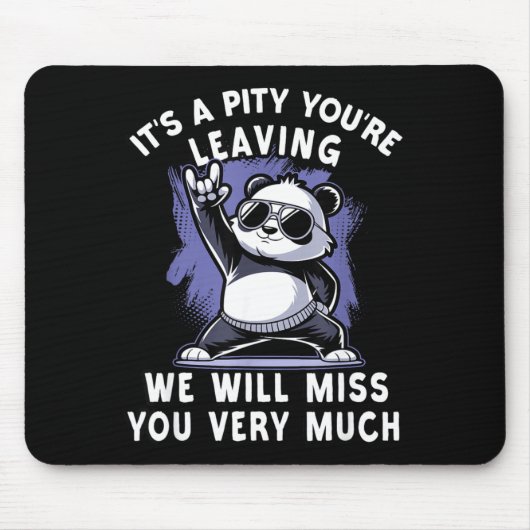 Tapis De Souris We`ll Miss You Farewell Coworker, Office Sendoff & (Devant)