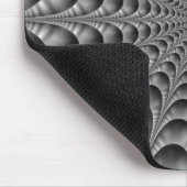 Tapis De Souris Web en noir et blanc (Coin)