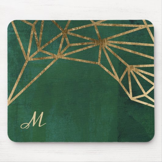 Tapis De Souris Web Gold et Green Jungle (Devant)