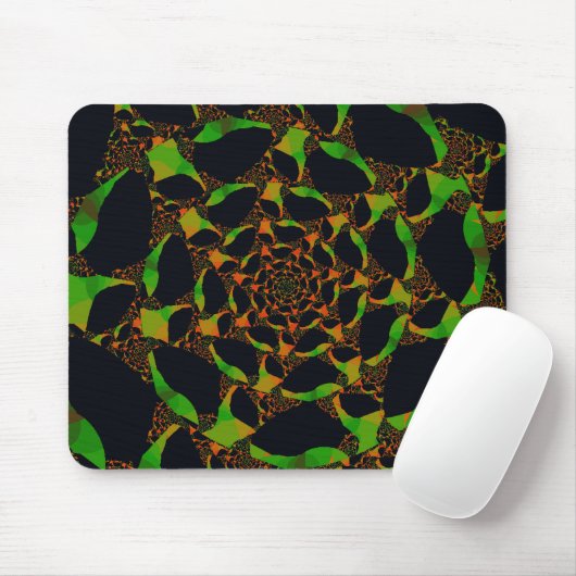 Tapis De Souris Web Mousepad de fractale (Avec souris)
