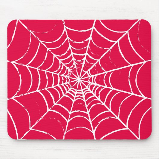 Tapis De Souris Web rose (Devant)