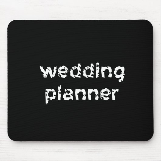 Tapis De Souris Wedding planner (Devant)