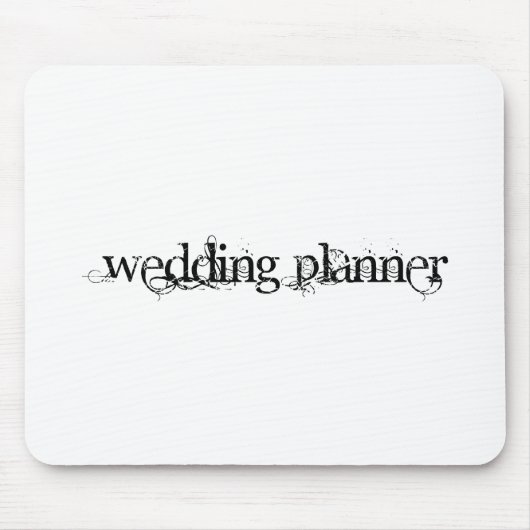 Tapis De Souris Wedding planner (Devant)