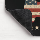 Tapis De Souris Weenie Le Peuple Dachshund 4 juillet (Coin)