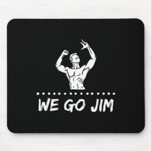 Tapis De Souris Wegojim Gym Bro Culture Exercice Clic Pompe Couver