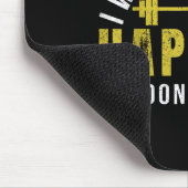 Tapis De Souris Weightlifting Bodybuilder Muscle Barbell Exercise (Coin)