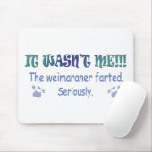 Tapis De Souris Weimaraner (Avec souris)
