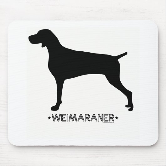Tapis De Souris Weimaraner Mousepad (Devant)