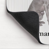 Tapis De Souris Weimaraner Papa Mousepad (Coin)