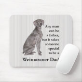Tapis De Souris Weimaraner Papa Mousepad (Avec souris)