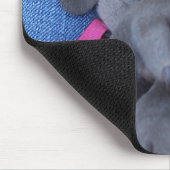 Tapis De Souris weimeraner de bleus layette (Coin)