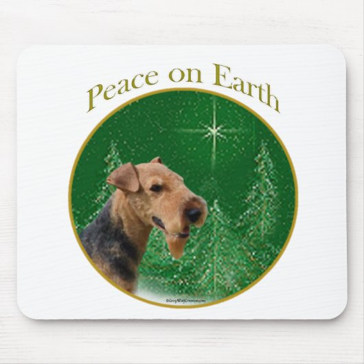 Tapis De Souris Welsh Terrier Peace (Devant)