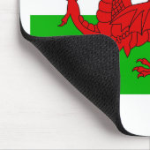 Tapis De Souris Welsh / Wales Flag - Cymru High Quality Image (Coin)