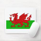 Tapis De Souris Welsh / Wales Flag - Cymru High Quality Image (Avec souris)