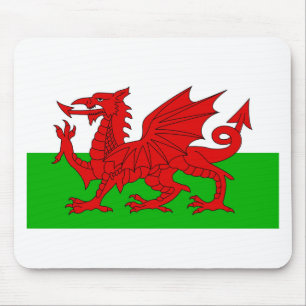 Tapis De Souris Welsh / Wales Flag - Cymru High Quality Image