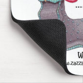 Tapis De Souris WereSlug - curieusement attrayant mais déformé (Coin)