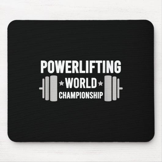 Tapis De Souris Werlifter Motivational Gym Werlifting World Chamon (Devant)