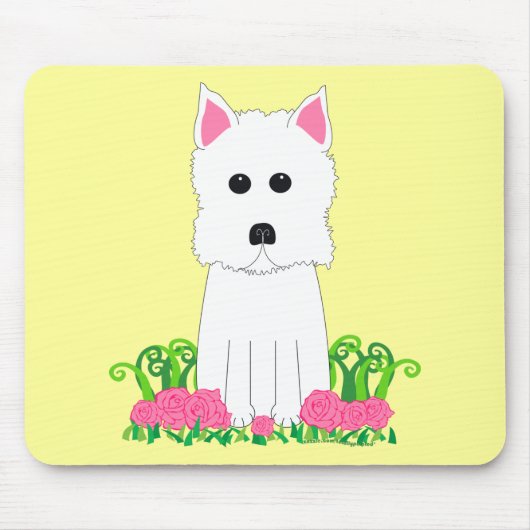 Tapis De Souris Westie (Devant)