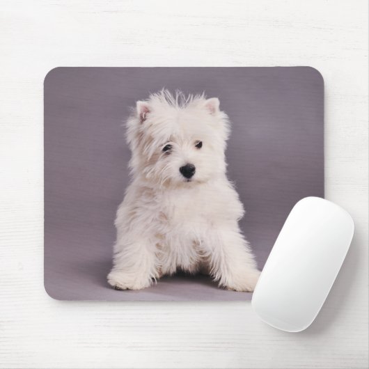 Tapis De Souris Westie mousepad (Avec souris)