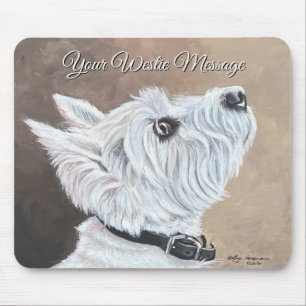 Tapis De Souris Westie Recherche vers le profil B