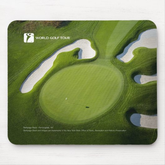 Tapis De Souris WGT Bethpage Mousepad noir 05 (Devant)