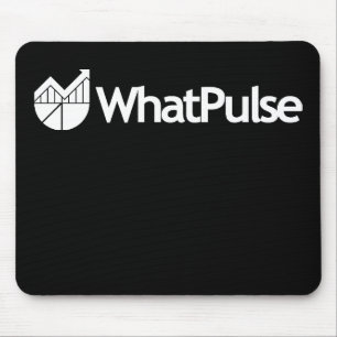 Tapis De Souris WhatPulse Mousepad - noir