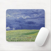 Tapis De Souris Wheatfields de Vincent van Gogh | sous le nuage (Avec souris)