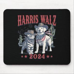 Tapis De Souris Wheimer Cowboy Ce Chat Chien Sans Enfant Lady Kama