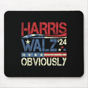 Tapis De Souris Wheimer Évidemment ! Harris Waltz 2024 Election 2