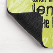 Tapis De Souris When life gives you lemons make lemonade (Coin)