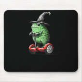 Tapis De Souris Whimsical Frog Wizard Off To Commit Tom Foolery Fr (Devant)