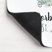 Tapis De Souris Whimsical Hedgehog Family Customizable (Coin)