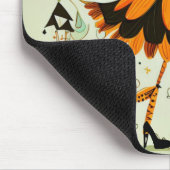 Tapis De Souris whimsical/sorcière/citrouille/chute (Coin)