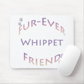 Tapis De Souris Whippet Furever Friend (Avec souris)
