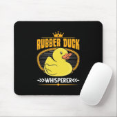Tapis De Souris Whisperer Canards en caoutchouc (Avec souris)
