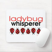 Tapis De Souris Whisperer de coccinelle (Avec souris)