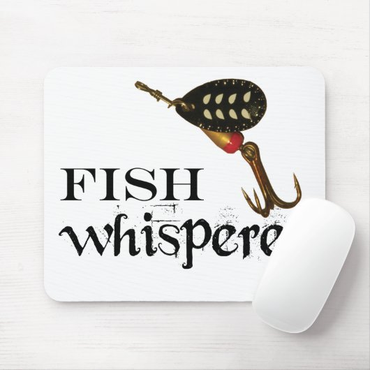 Tapis De Souris Whisperer de poisson (Avec souris)