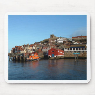 Tapis De Souris Whitby avec la vieille maison de canot de